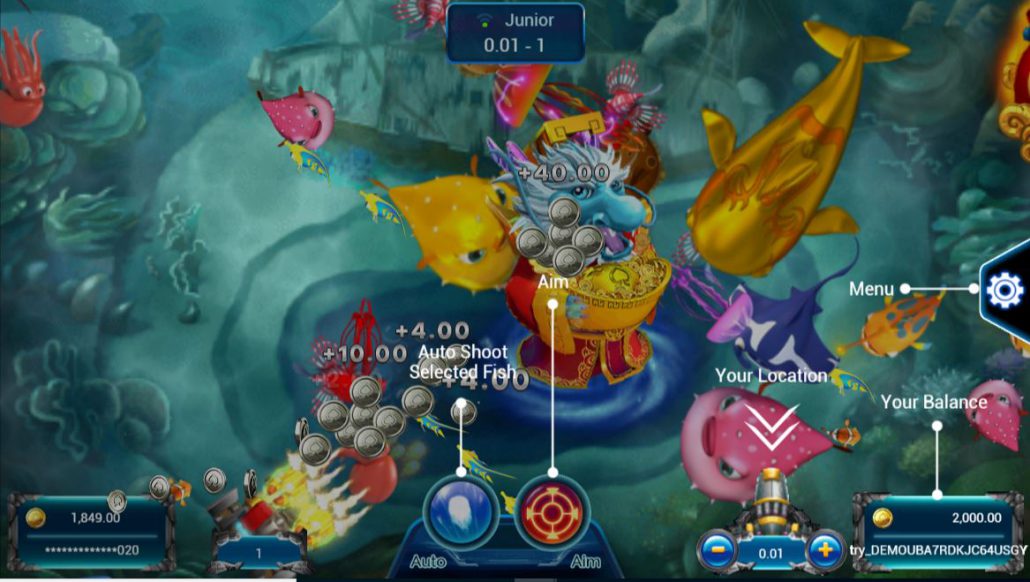 เกมยิงปลาเทพเจ้า