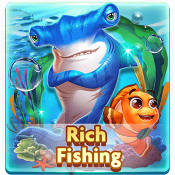 เกมยิงปลา RICH FISHING ยิ่งเล่นยิ่งรวย