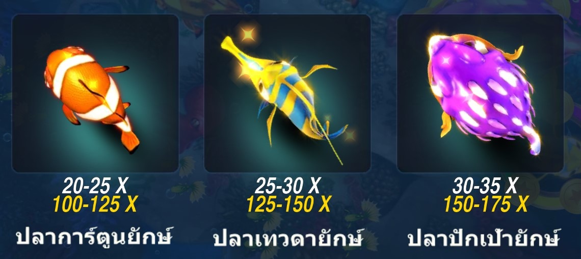 เกมยิงปลา HAPPY FISHING